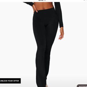 Set Active Sportbody Flare Leggings Onyx